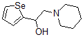 CAS#: 38025-22-8， 2-Piperidin-1-Yl-1-Selenophen-2-Ylethanol