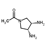 CAS#: 380357-19-7， 1-[(3R,4S)-3,4-Diamino-1-Pyrrolidinyl]Ethanone