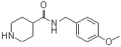 CAS#: 380608-75-3， N-(4-Methoxybenzyl)-4-Piperidinecarboxamide