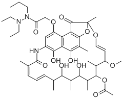 CAS#: 38123-23-8， Rifamycin B diethylpropylhydrazide