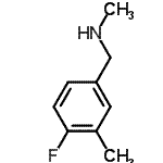 CAS#: 381236-52-8， 1-(4-Fluoro-3-Methylphenyl)-N-Methylmethanamine