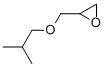 structure of CAS# 3814-55-9, Glycidyl Isobutyl Ether;2-(Isobutoxymethyl)Oxirane;Oxirane, [(2-Methylpropoxy)Methyl]-;(Isobutoxymethyl)Oxirane