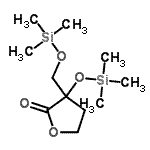 CAS#: 38166-06-2， 3-[(Trimethylsilyl)Oxy]-3-{[(Trimethylsilyl)Oxy]Methyl}Dihydro-2(3H)-Furanone
