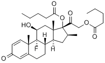 CAS#: 38196-44-0， 9-Fluoro-11beta,17,21-Trihydroxy-16beta-Methylpregna-1,4-Diene-3,20-Dione 17,21-Di(Valerate)