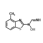 CAS#: 382136-38-1， N-Hydroxy-N-(4-methyl-1,3-benzothiazol-2-yl)imidoformamide