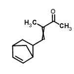 CAS#: 38284-38-7， 4-(Bicyclo[2.2.1]Hept-5-En-2-Yl)-3-Methyl-3-Buten-2-One