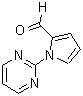 结构式 CAS# 383136-27-4, 1-(2-嘧啶基)-1H-吡咯-2-甲醛