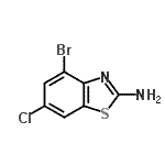 CAS#: 38338-20-4， 4-Bromo-6-Chloro-1,3-Benzothiazol-2-Amine