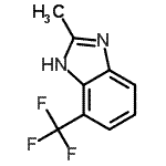 CAS#: 384-32-7， 2-Methyl-4-(Trifluoromethyl)-1H-Benzimidazole