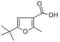 structure of CAS# 38422-62-7, 5-Tert-Butyl-2-Methylfuran-3-Carboxylic Acid;5-Tert-Butyl-2-Methyl-Furan-3-Carboxylate;5-Tert-Butyl-2-Methyl-3-Furancarboxylate;5-Tert-Butyl-2-Methyl-3-Furoate