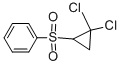 structure of CAS# 38435-04-0, 2,2-Dichlorocyclopropyl Phenyl Sulfone;Zinc00173414