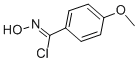 structure of CAS# 38435-51-7, N-Hydroxy-4-Methoxybenzenecarboximidoyl Chloride