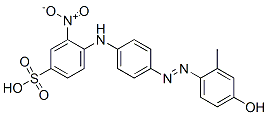 CAS#: 38455-53-7， 4-[[4-[(2E)-2-(2-Methyl-4-Oxo-1-Cyclohexa-2,5-Dienylidene)Hydrazinyl]Phenyl]Amino]-3-Nitrobenzenesulfonic Acid
