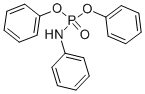 structure of CAS# 3848-51-9, N-[Bis(Phenoxy)Phosphoryl]Aniline;Bis(Phenoxy)Phosphoryl-Phenyl-Amine;4-12-00-01084 (Beilstein Handbook Reference);Brn 2148196