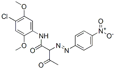CAS#: 38489-19-9， N-(4-Chloro-2,5-Dimethoxyphenyl)-2-(4-Nitrophenyl)Diazenyl-3-Oxobutanamide