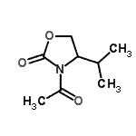 CAS#: 385374-32-3， 3-Acetyl-4-Isopropyl-1,3-Oxazolidin-2-One
