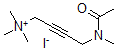 CAS#: 3854-07-7， 4-(Acetyl-Methylamino)But-2-Ynyl-Trimethylazanium Iodide