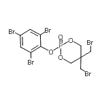 CAS#: 38578-30-2， 5,5-Bis(Bromomethyl)-2-(2,4,6-Tribromophenoxy)-1,3,2-Dioxaphosphinane 2-Oxide