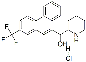 CAS 登录号：38644-01-8， 哌啶-2-基-[2-(三氟甲基)菲-9-基]甲醇盐酸盐
