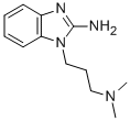 structure of CAS# 38652-80-1, 1-[3-(Dimethylamino)Propyl]-1H-Benzimidazol-2-Amine;3-(2-Aminobenzimidazol-1-Yl)Propyl-Dimethyl-Ammonium;3-(2-Amino-1-Benzimidazolyl)Propyl-Dimethylammonium;3-(2-Aminobenzimidazol-1-Yl)Propyl-Dimethyl-Azanium