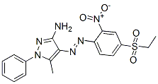 CAS#: 38658-94-5， 4-(4-Ethylsulfonyl-2-Nitrophenyl)Diazenyl-5-Methyl-1-Phenylpyrazol-3-Amine