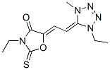 CAS#: 38660-41-2， (5Z)-3-Ethyl-5-[(2E)-2-(1-Ethyl-4-Methyltetrazol-5-Ylidene)Ethylidene]-2-Sulfanylidene-1,3-Oxazolidin-4-One