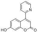 structure of CAS# 386704-10-5, 7-Hydroxy-4-Pyridin-2-Ylcoumarin