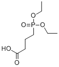 structure of CAS# 38694-48-3, Diethylphosphonobutanoic Acid;4-(Diethylphosphono)Butanoic Acid, 98 %;DIETHYL-(3-CARBOXYPROPYL)-PHOSPHONATE;4-(DIETHYLPHOSPHONO)BUTANOIC ACID