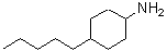 结构式 CAS# 38793-01-0, 4-戊基环己胺