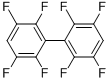 structure of CAS# 3883-86-1, 4H,4'H-Octafluorobiphenyl;4,4'-Dihydrooctafluorobiphenyl;4-H, 4'-H-Octafluorobiphenyl;4H,4'H-Octafluorobiphenyl