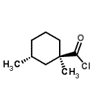 CAS#: 38864-03-8， (1R,3R)-1,3-Dimethylcyclohexanecarbonyl Chloride