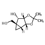 CAS#: 389626-29-3， (3aR,3bR,4aS,5S,5aS)-4A-(Hydroxymethyl)-2,2-Dimethylhexahydrocyclopropa[3,4]Cyclopenta[1,2-d][1,3]Dioxol-5-Ol