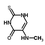 CAS#: 389799-44-4， 5-(Methylamino)-2-Thioxo-2,3-Dihydro-4(1H)-Pyrimidinone