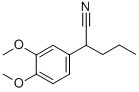 CAS#: 39066-07-4， 3,4-Dimethoxy-alpha-Propyl-Benzeneacetonitrile