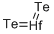 structure of CAS# 39082-23-0, Hafnium Telluride