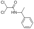 structure of CAS# 39096-80-5, 2,2-Dichloro-N-(1-Phenylethyl)Acetamide;2,2-Dichloro-N-(1-Phenylethyl)Acetamide