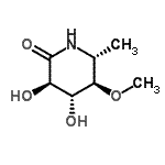 CAS#: 391594-52-8， (3R,4R,5R,6R)-3,4-Dihydroxy-5-Methoxy-6-Methyl-2-Piperidinone