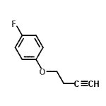 CAS#: 391678-45-8， 1-(3-Butyn-1-Yloxy)-4-Fluorobenzene