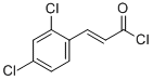 结构式 CAS# 39175-64-9, 3-(2,4-二氯苯基)-2-丙烯酰氯