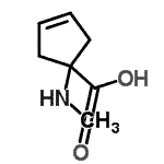 CAS#: 39186-12-4， 1-Methylaminocyclopent-3-Ene-1-Carboxylic Acid