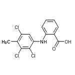 CAS#: 39191-48-5， 2-[(2,3,5-Trichloro-4-Methylphenyl)Amino]Benzoic Acid
