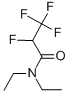 structure of CAS# 392-63-2, N,N-Diethyl-2,3,3,3-Tetrafluoropropionamide;N,N-Diethyl-2,2,3,3-Tetrafluoro-Propanamide;N,N-Diethyl-2,2,3,3-Tetrafluoro-Propionamide;N,N-Diethyl-2,3,3,3-Tetrafluoropropionamide
