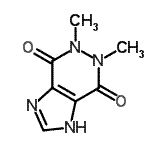 CAS#: 392249-81-9， 5,6-Dimethyl-5,6-Dihydro-1H-Imidazo[4,5-d]Pyridazine-4,7-Dione