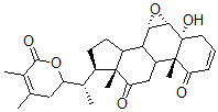 CAS#: 39262-28-7， (5alpha,6alpha,7alpha,22R)-6,7-Epoxy-5-Hydroxy-1,12-Dioxo-Ergosta-2,24-Dien-26-Oic Acid delta-Lactone