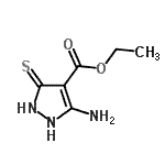 CAS#: 392672-02-5， Ethyl 5-Amino-3-Thioxo-2,3-Dihydro-1H-Pyrazole-4-Carboxylate
