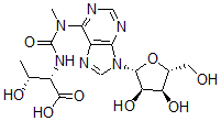 CAS#: 39667-81-7， N-(N'-Methyl-N-(9beta-D-Ribofuranosylpurin-6-Yl)Carbamyl)Threonine