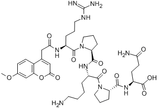 CAS#: 396718-26-6， Mca-Arg-Pro-Lys-Pro-Gln-OH