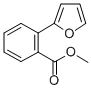 结构式 CAS# 39732-01-9, 2-呋喃-2-基-苯甲酸甲酯