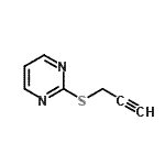CAS#: 397330-61-9， 2-(2-Propyn-1-Ylsulfanyl)Pyrimidine