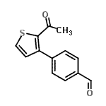 CAS#: 397872-09-2， 4-(2-Acetyl-3-Thienyl)Benzaldehyde